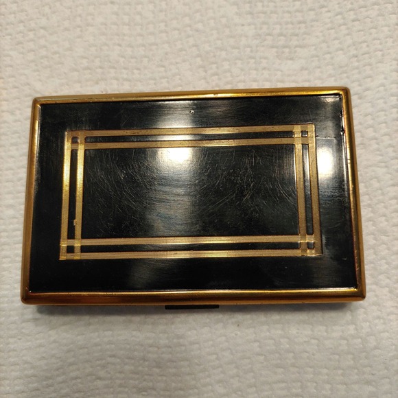 VINTAGE ELGIN AMERICAN MAKEUP CASE - Picture 1 of 10